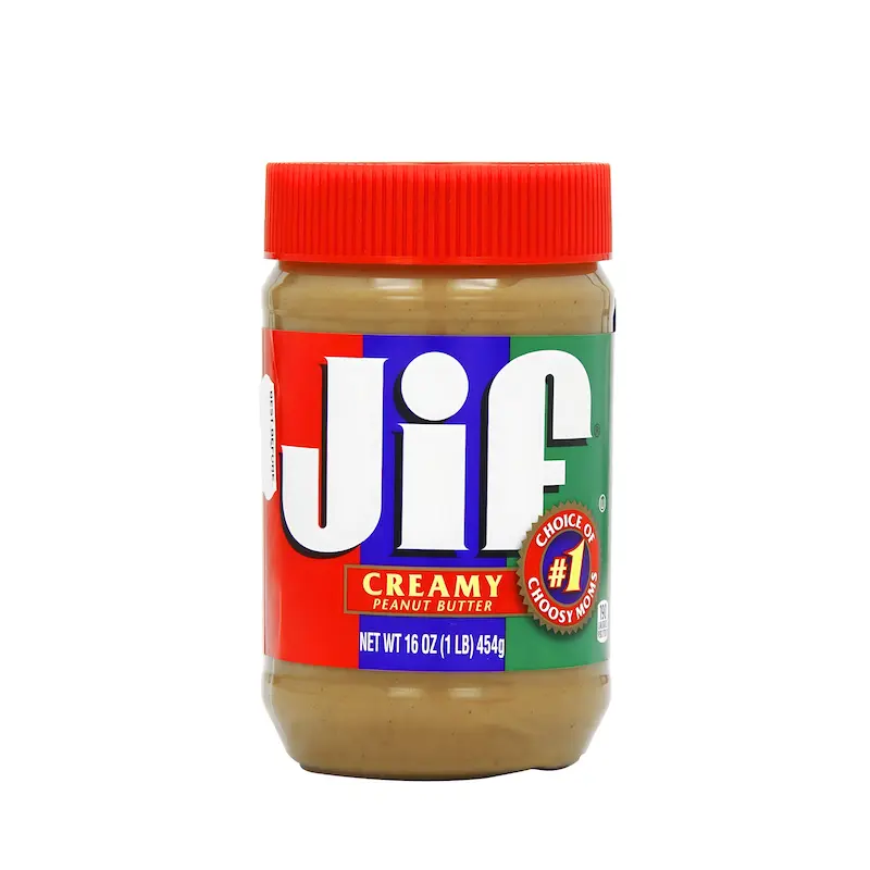 کره بادام زمینی جیف Jif - مدل Creamy - بسته 454 گرمی