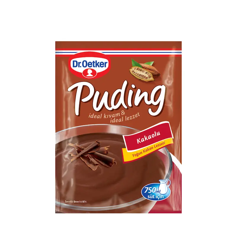 پودینگ دکتر اوتکر Dr.Oetker - طعم کاکائو - بسته 147 گرمی