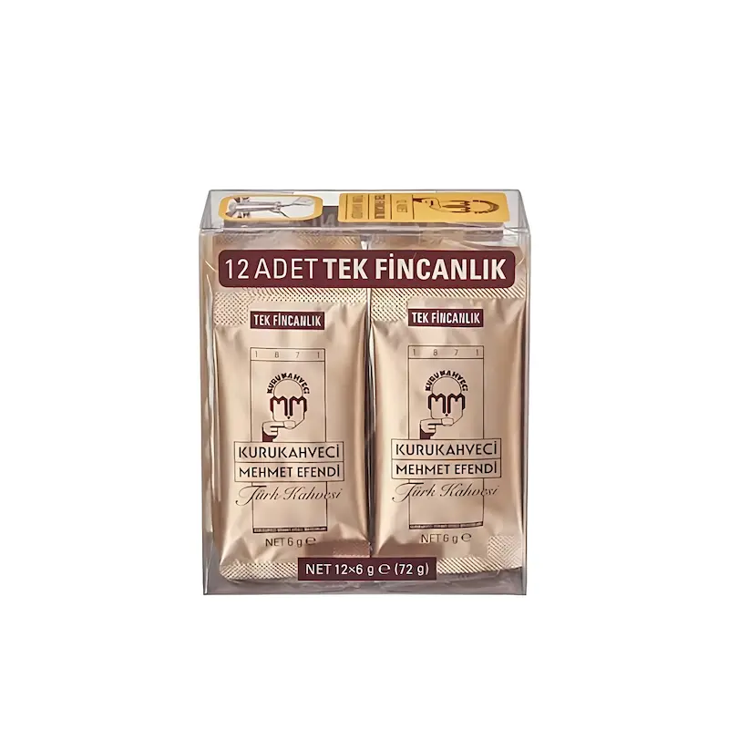 پودر قهوه مهمت افندی Mehmet Efendi - ساشه ای - 12 بسته 6 گرمی