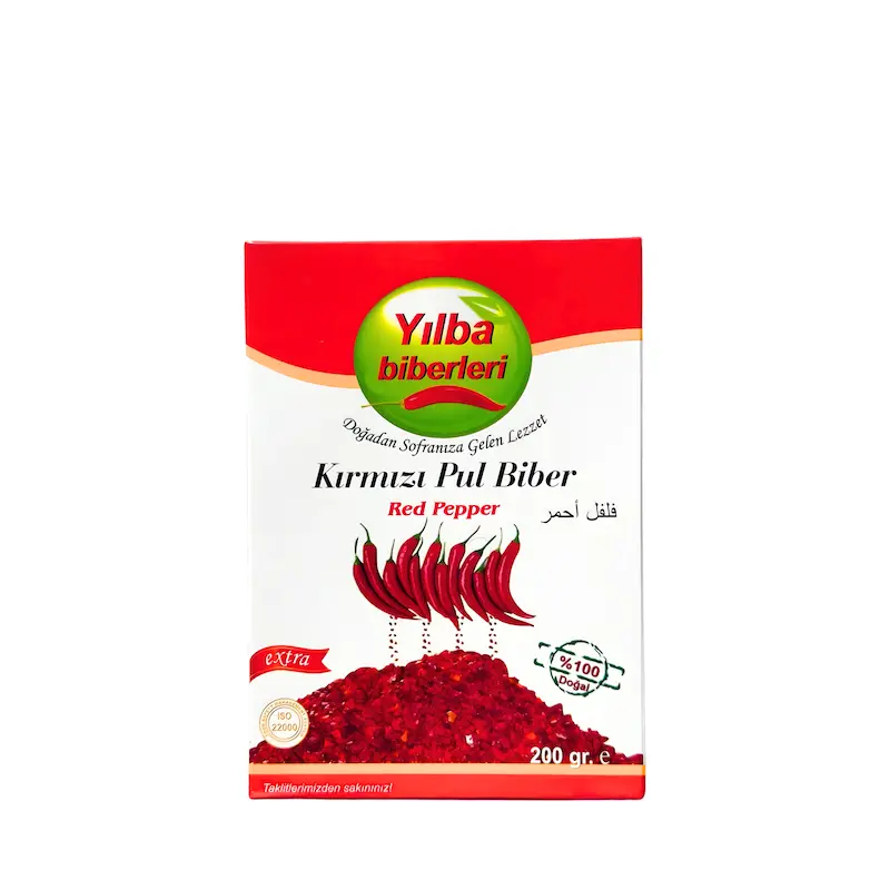 فلفل قرمز پولکی ییلبا Yilba - پول بیبر - 200 گرمی