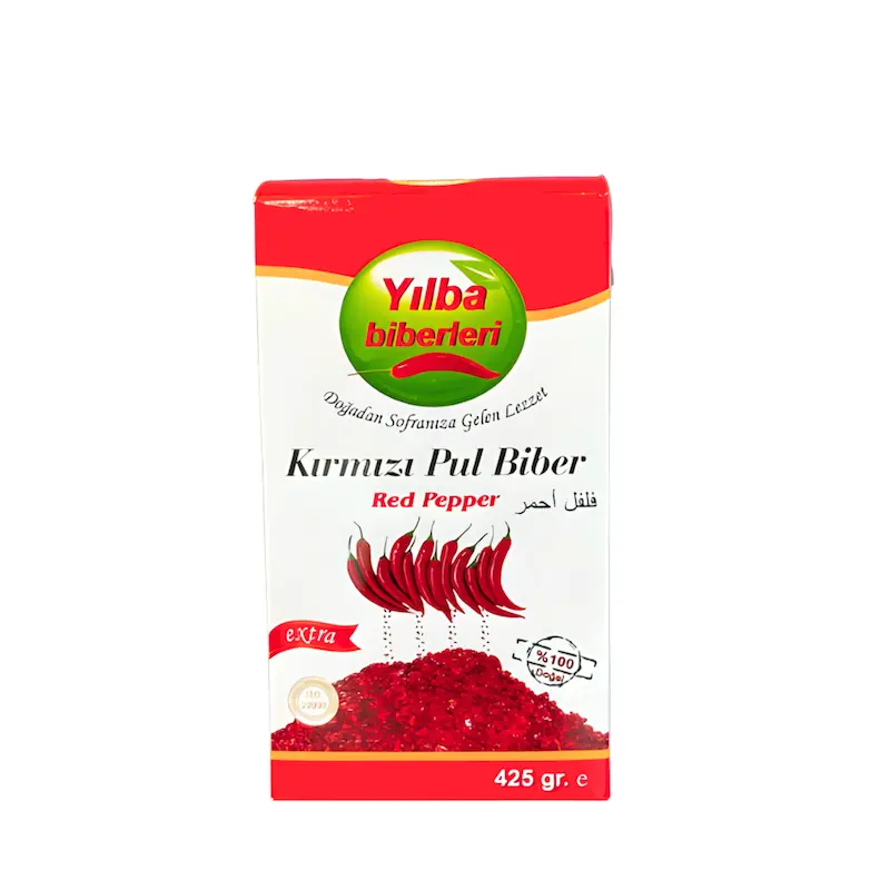 فلفل قرمز پولکی ییلبا Yilba - پول بیبر - 425 گرمی