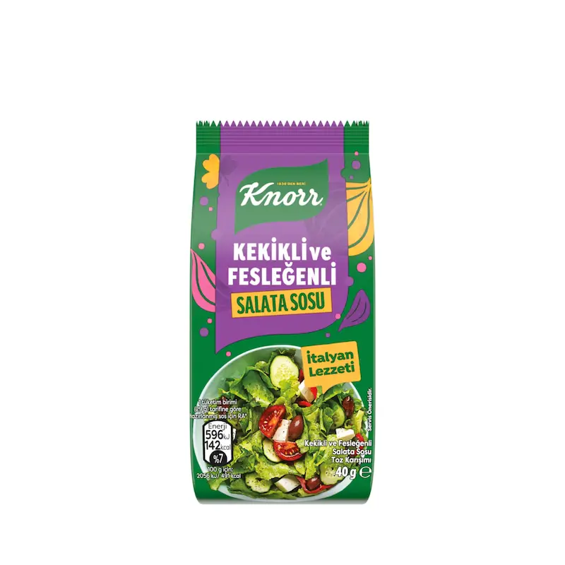 سس سالاد کنور Knorr - حاوی آویشن و ریحان - بسته 40 گرمی