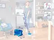تی و سطل زمین شوی لایف هایت LEIFHEIT - مدل Clean Twist - کد 52102