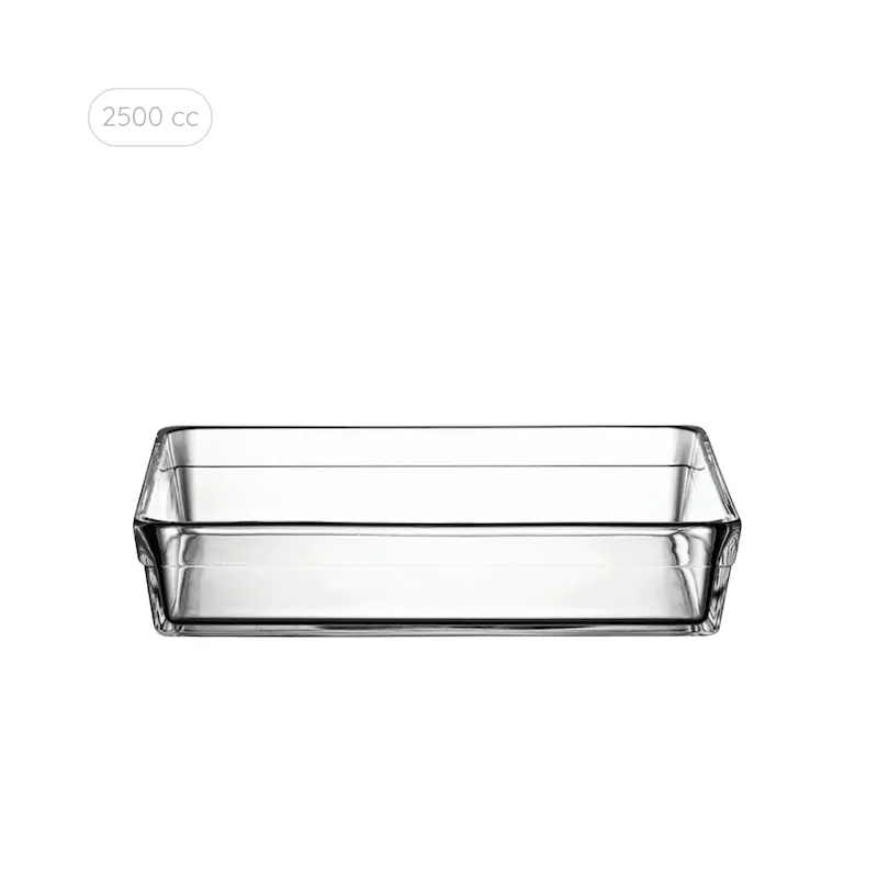 تابه مستطیل بورجام Borcam - مدل Guzzini - سایز متوسط - کد 59324