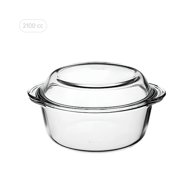 قابلمه بورجام Borcam - مدل Casseroles - سایز متوسط - کد 59003