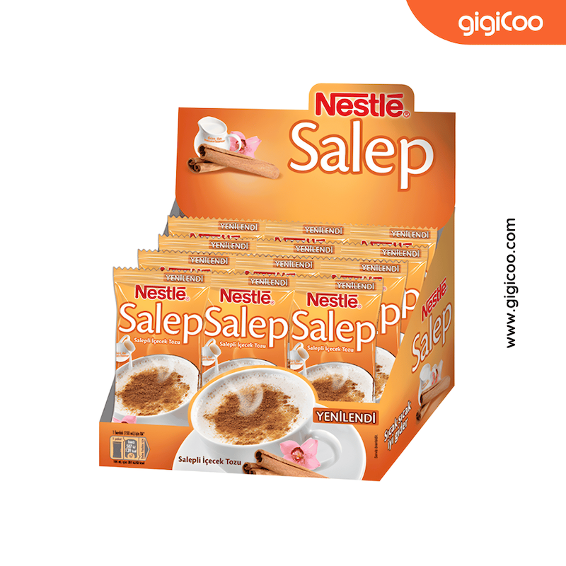 پودر فوری ثعلب نستله Nestle - طعم دارچین - 24 عددی