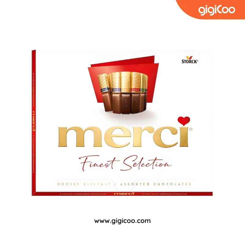 شکلات کادویی مرسی Merci - ترکیب بهترین ها - 250 گرمی