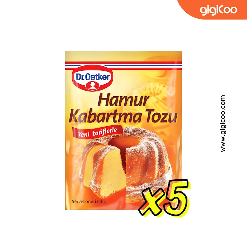بیکینگ پودر دکتر اوتکر Dr.Oetker - بسته 5 تایی 10 گرمی