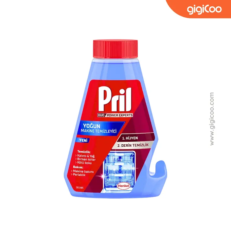 مایع جرم گیر ماشین ظرفشویی پریل Pril - دو کاره - 250 میلی لیتر