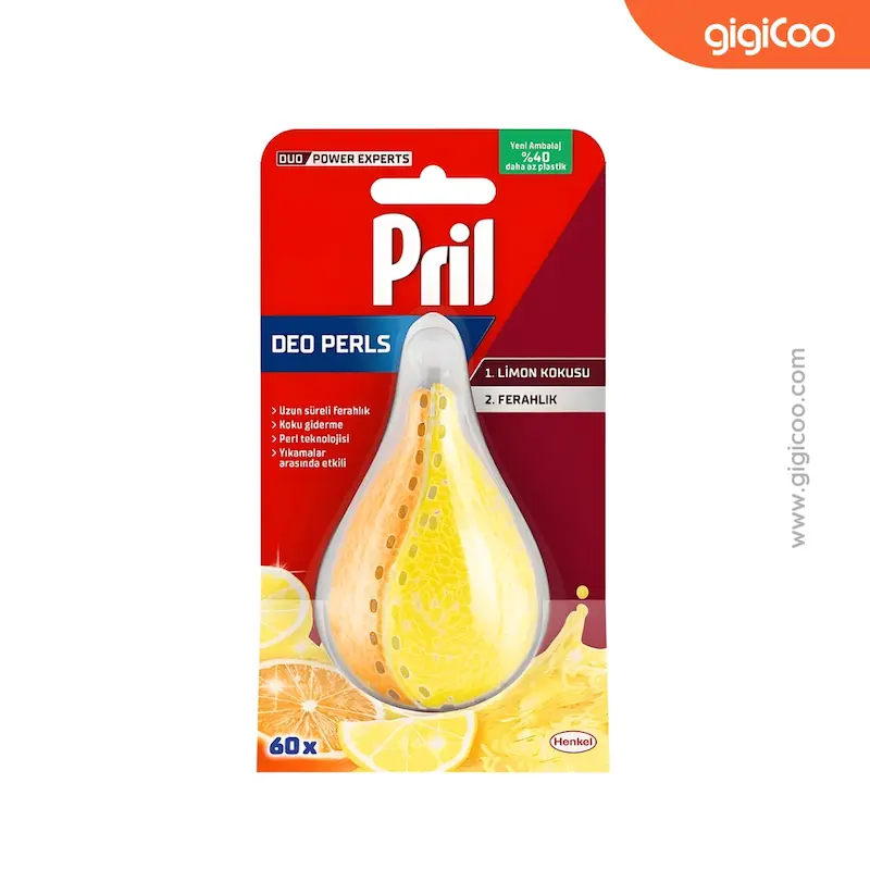 بوگیر ماشین ظرفشویی پریل Pril - رایحه لیمو و پرتقال 