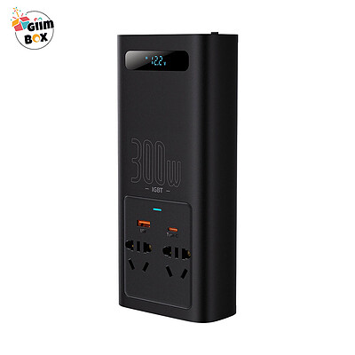 اینورتر و مبدل برق 220 ولت باسئوس BASEUS IGBT Power Inverter 300W