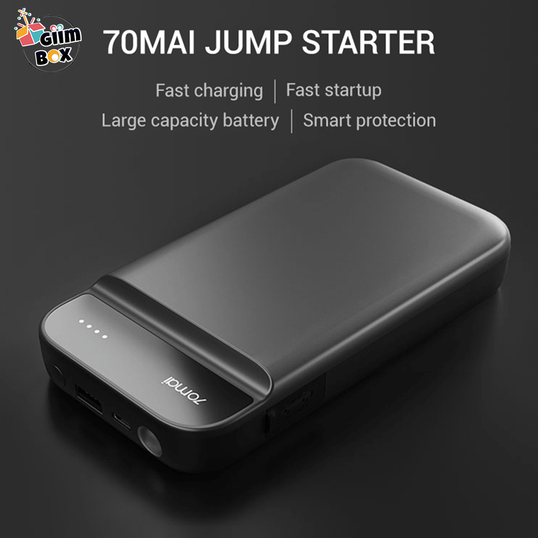 جامپ استارتر و پاور بانک شیائومیxiaomi 70mai jump starter PS01