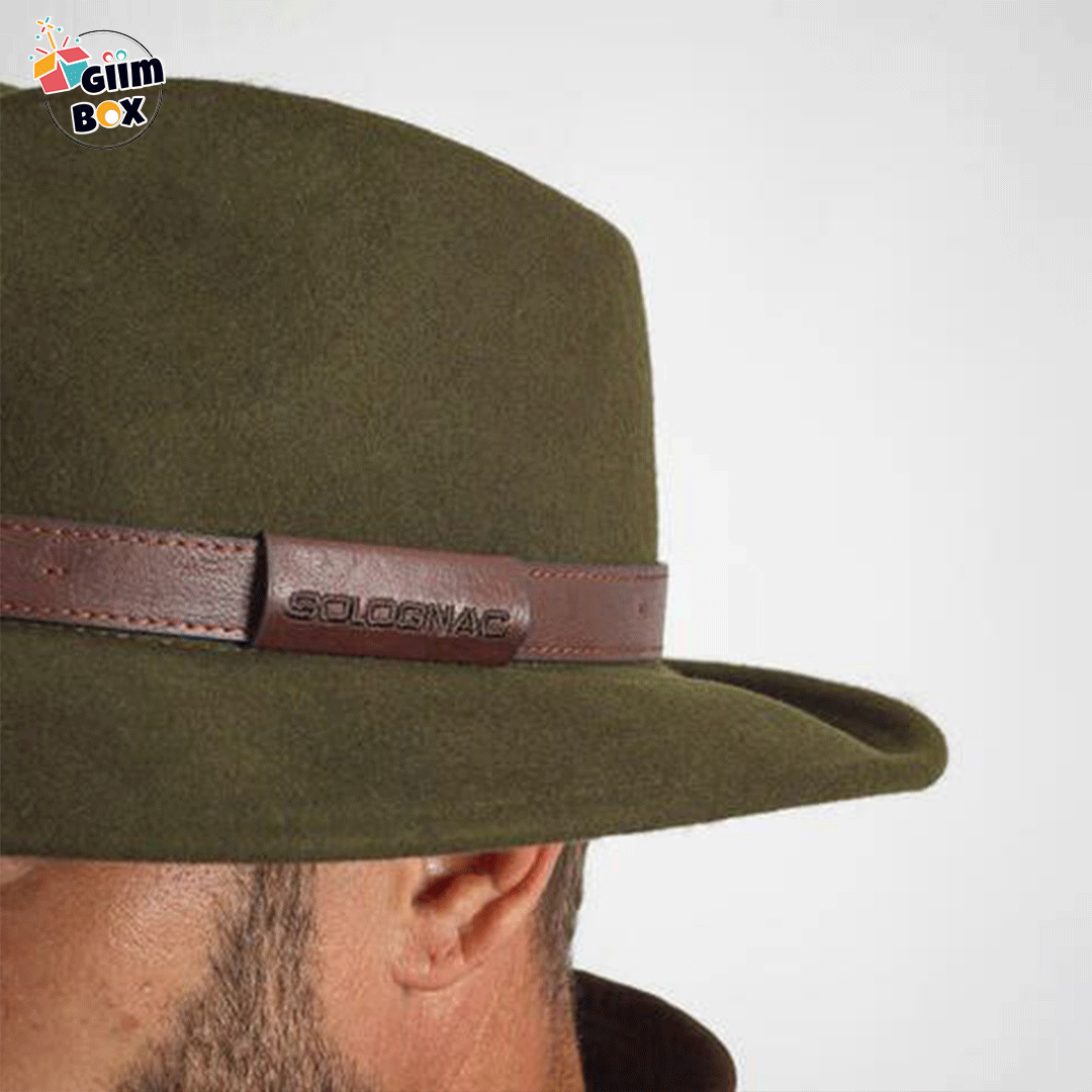 کلاه فدورا مردانه سولوگناک SOLOGNAC Fedora Hat – Hunting and Nature Watching 