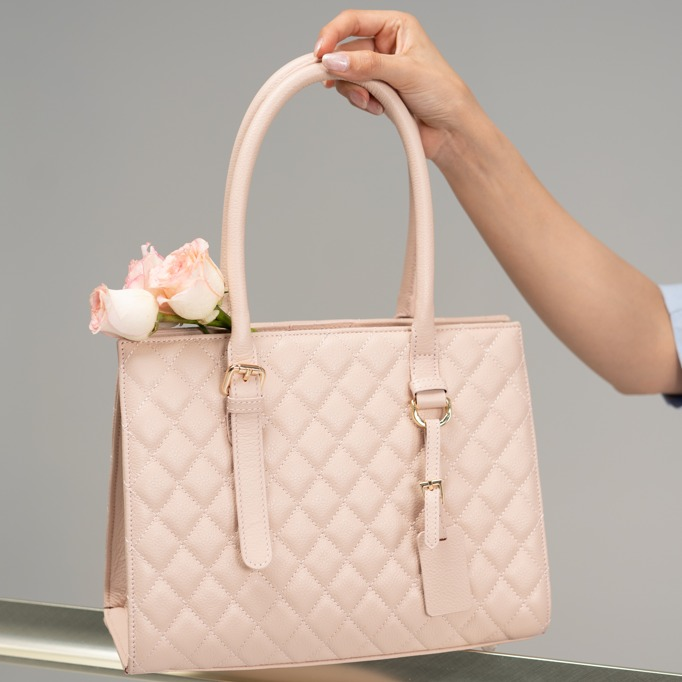 کیف  چرم طبیعی گاوی مدل شاینا - Dreamy Collection
