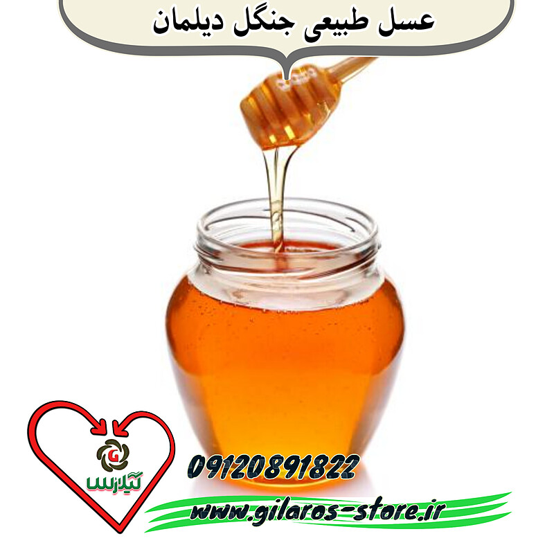 عسل طبیعی جنگل دیلمان 1 کیلویی