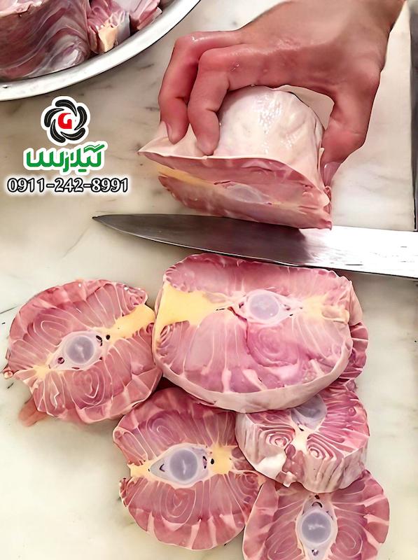 گوشت ازون برون پرورشی چرب و لذیذ 