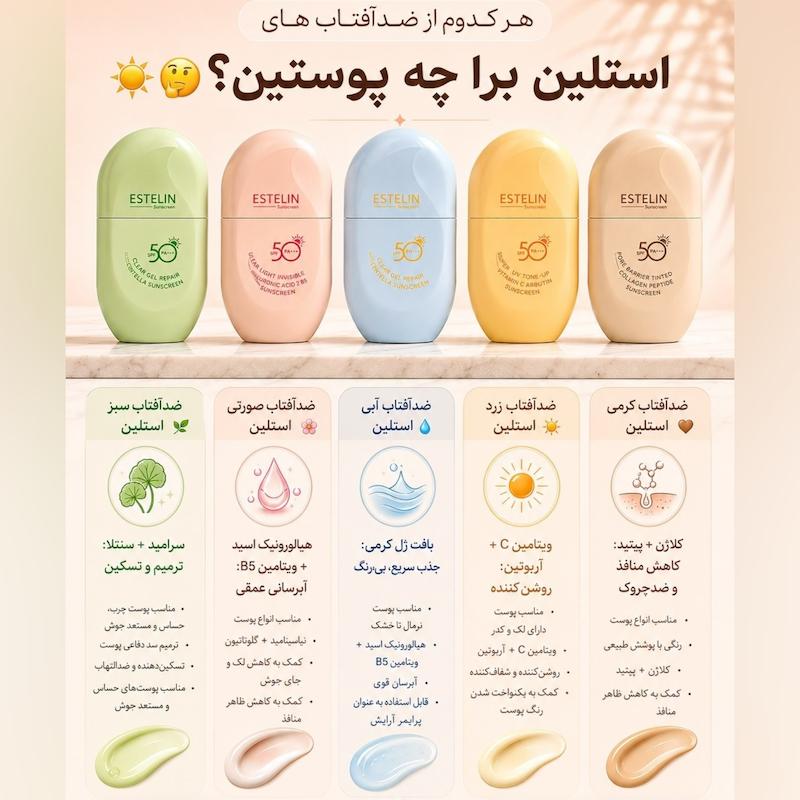 ضدآفتاب استلین کپسولی