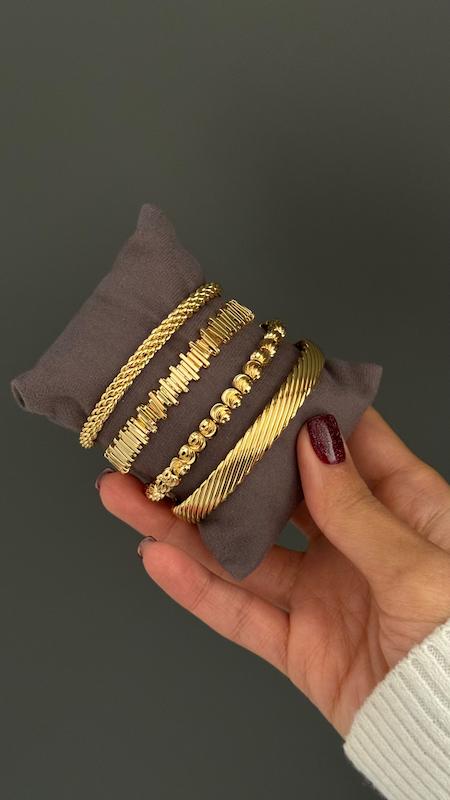 بنگل طلایی فیری سایز