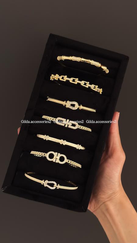 دستبندهای طرح طلا