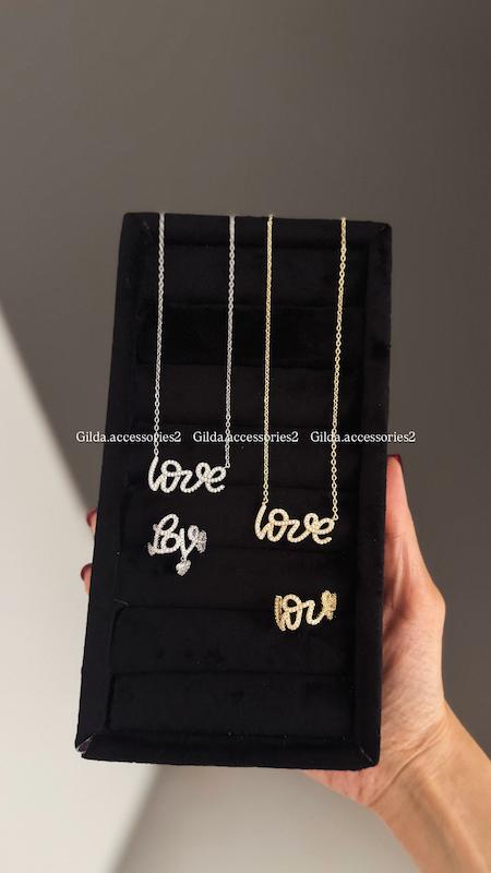 گردنبند نگیندار لاو