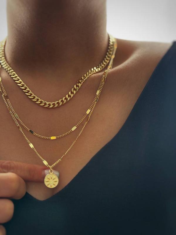 گردنبند سه لاین