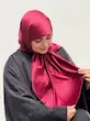 ساتن پشت کرپ