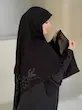 مشکی جواهر دوزی