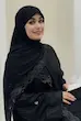 روسری مشکی ستاره