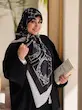 ابریشم مشکی سفید