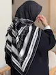 ابریشم مشکی سفید