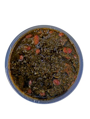 خورشت قورمه سبزی ( نیم پرس)