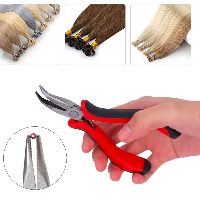 انبر سرکج سرصاف اکستنشن دیزاین نصب و ریموو چسب و رینگ
