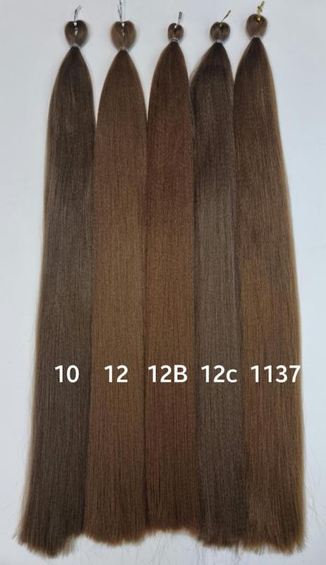 موی دوسر باز مصنوعی بافتمو نیم پوش تکرنگ 100 gr 90 cm