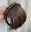 تل گیسبافت با چتری عروسکی‌ وارداتی لخت