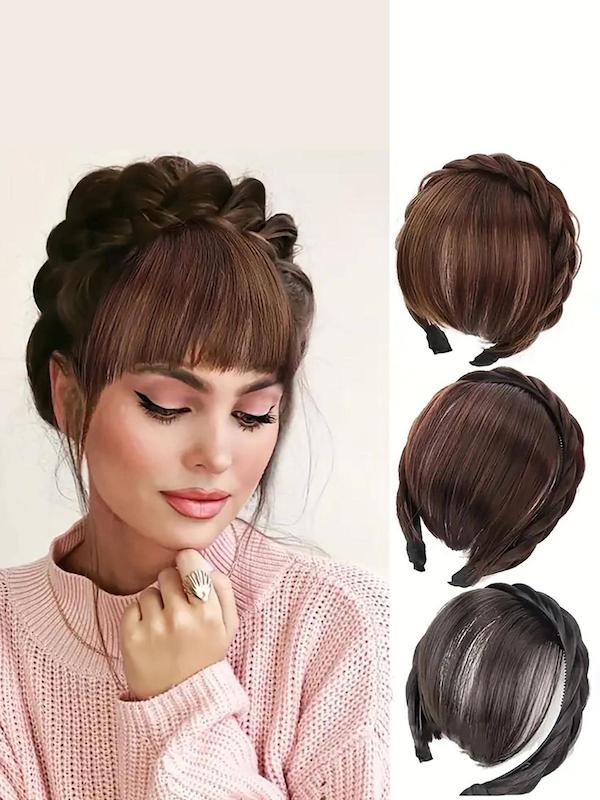 تل گیسبافت با چتری عروسکی‌ وارداتی لخت