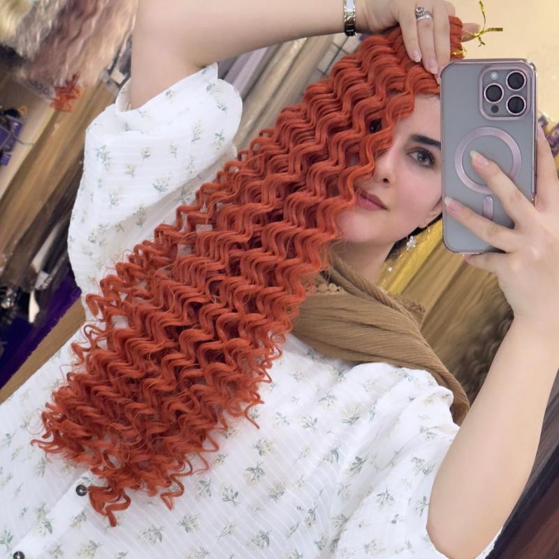 مو دوسرباز مدل افرو عروسکی مناسب انوع بافتمو