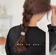مینی کلیپس شکوفه بابونه تک کیفیت وارداتی درجه یک مناسب استفاده برای تمام سنین