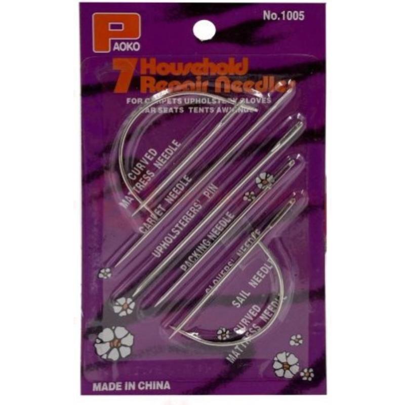 پکیج 7 عددی سوزن دوخت مو ، اکستنشن ، روبان ، چرم و خیاطی