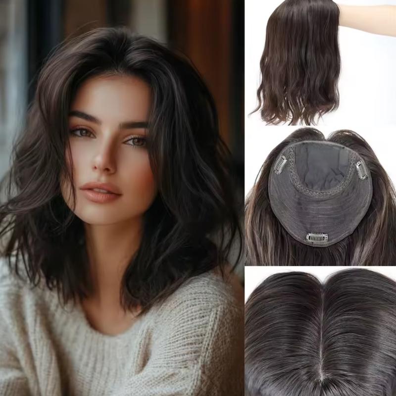 تاپر پروتز کفسری زنانه دو کلیپس سایز 6*10 مدل حالتدار موجی