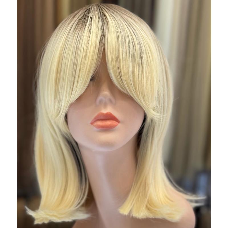 کلاه گیس مدل کلئوپاترا مصری چتری پرده ای پروانه ای امبره شکلاتی بلوند