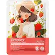 ماسک ورقه ای صورت سفید و مرطوب کننده توت فرنگی سادور وزن 25 گرم SADOER SADOER STRAWBERRY FACIAL SHEET MASK