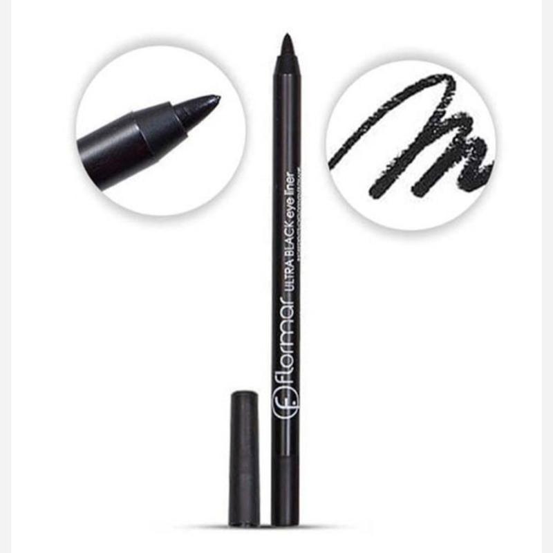 سرمه مدادی شمعی استخری ضدآب مشکی فلورمار waterproof ULTRA BLACK eye liner 