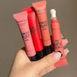 رژ گونه و رژ لب دوکاره کوشنی پد دار در 4 رنگبندی liquid blush Powder puff lip
