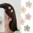 کلیپس شکوفه ابنباتی مرواریدی مینی