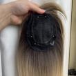 تاپر پروتز آمبره گیره ای زنانه سه کلیپس چتری دار رفع کم حجمی کفسری