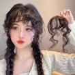 چتری کم حجم کره ای بغل فر گیره ای هیدن قهوه ای نچرال فندقی
