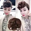 چتری پروتز جلومو دو گیره عروسکی کرلی ژورنالی کره ای وارداتی درجه یک هیدن