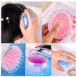 سرشور اسکرابر براش برس ماساژ سیلیکونی رفع شوره و شستشوی عمقی اسپا Colored silicone salt head