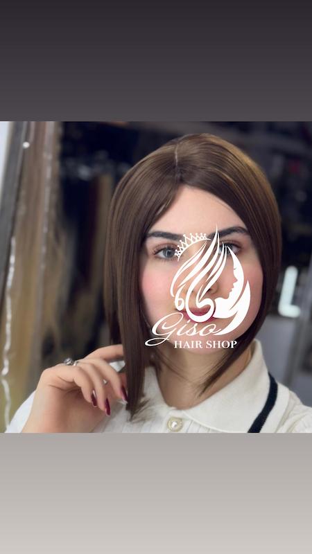 پروتز تاپر فرقدار دو و سه کلیپس پنس زنانه اینجکشن الیاف طبیعی