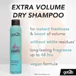 شامپو خشک گاتوبی آبی حجم دهنده فوری قوی با رایحه مرکباتی | got۲b Dry Shampoo Extra Volume
